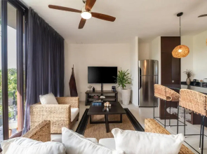 Cozy Studio in La Veleta Tulum with Gym and Pool