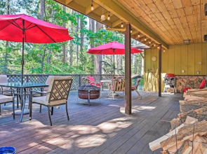 Home w/ Serene Deck in Twain Harte!