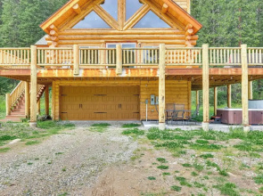 Log Cabin w/ Wraparound Deck in Breckenridge!
