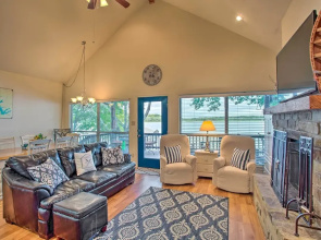 Private Dock & Fire Pit: Cedar Creek Lake Home