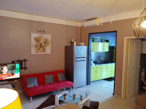 Appartement d'une chambre avec vue sur la ville jacuzzi et jardin clos a Le Vauclin a 2 km de la plage
