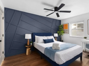 Posh & Serene 2BR w Private Patio