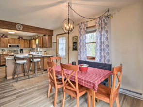 ~ 1 Mi to Lake: Secluded Poconos Home w/ Decks