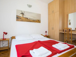 Apartments Vidak - One Bedroom Apartment With Balcony and Sea View -
