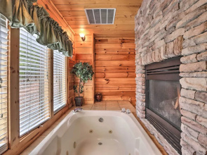Pigeon Forge Cabin w/ Games, 1 Mi to Parkway!
