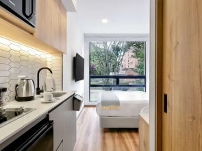 w Cozy Loft w Great Deco in Bogota