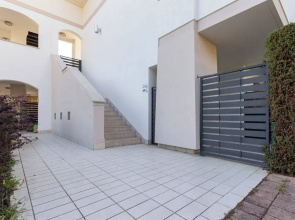 Pool-view Flat With Fenced Garden