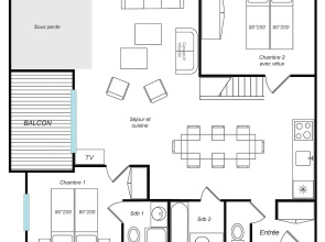 Appartement Ecrin 426
