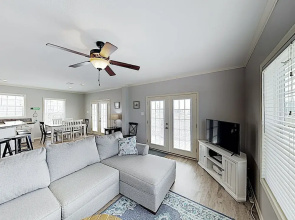 New Listing! Smiles N Waves W/ Private Hot Tub 3 Bedroom Home