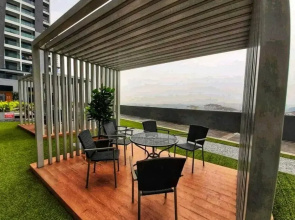 Symphony Tower Studio #2 with balcony