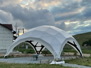 Юмарт озеро Талкас База семейного отдыха