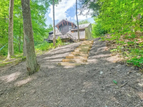 Waterfront Lakes Region Home on Private Cove!