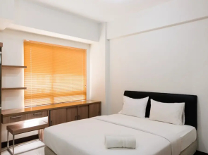 Cozy with City View Studio at Scientia Apartment