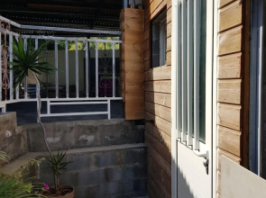 Studio in L Etang Sale , With Wonderful sea View, Furnished Terrace and Wifi - 6 km From the Beach