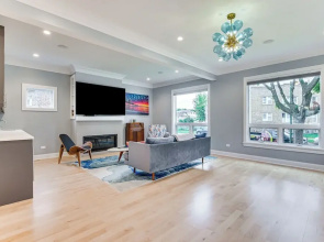 Game Room, Deck & Yard: Chicago Home