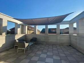Charming studio next to Fiera with Terrace and parking