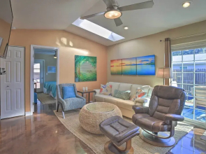 Beachy Palm Harbor Escape: Swim Spa Pool & Gazebo