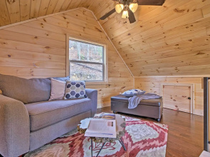Hot Tub & Views: Charming Bryson City Cabin!