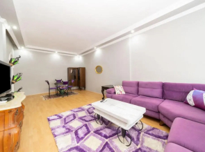 Colorful Flat Close to the Coast in Muratpasa