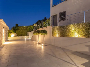 Beachfront Villa Poseidon with Heated Pool