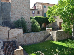 House With Terrace in Typical Italian Village in the Hills, Near the Sea