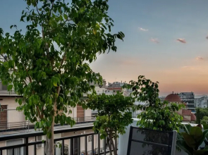 59m² homm Loft- Penthouse with Acropolis View,2ppl