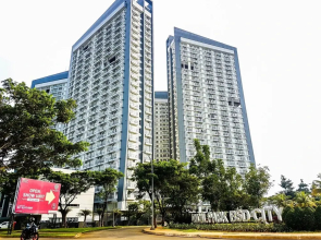 Futuristic 1BR Casa De Parco Apartment near ICE BSD