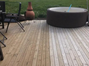 Log Cabin at White River