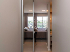 Flat IMPECÁVEL no Jardim Goiás - Próximo ao Shopping Flamboyant- Ed. Metropolitan Sidney - MS1401T