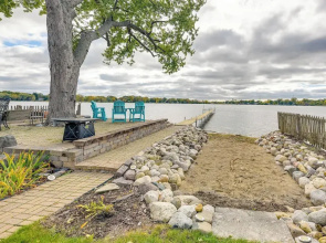 Lakefront Antioch Cottage w/ Dock & Gas Grill!