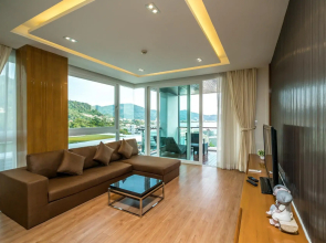 Privilege A1- Private pool sea view apartment on Kalim bay