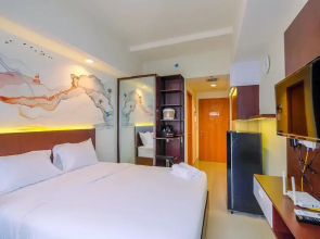 Restful and Tidy Studio at Evenciio Margonda Apartment