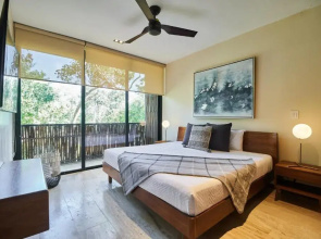 Ecochic Tulum Vibe PentHouse with Private Pool in Aldea Zama Exclusive Gated Community
