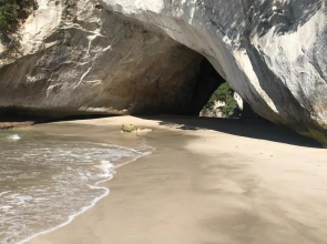 Hahei Beach Bach.