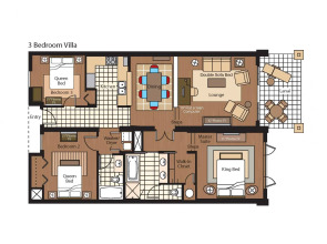 3-Bedroom Villa 110 in Kahuku