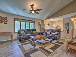 3 Mi to Kalahari: Pocono Mountain Home w/ Fire Pit