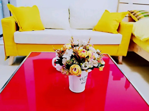 Avatar Young Lion Large Queen Bed & High Rise View