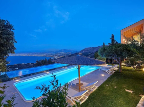 Villa Vollard Panoramic Seaview Private Pool