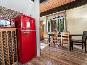 Pinecone Cabin - Cozy And Charming Cabin In A Prime Location! Beautiful Wood Burning Fireplace! 2 Bedroom Home