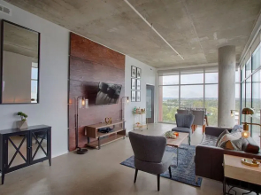 Gaze at Sprawling Green Vistas Through Walls of Windows