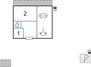 Nice Home in Dramalj With Wifi and 2 Bedrooms