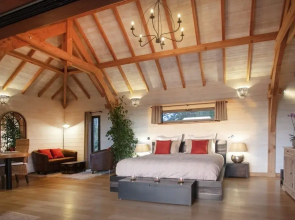 Cabane de Prestige avec Jacuzzi et Sauna privatifs