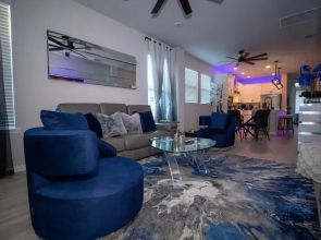 Brand New Modern Pet Friendly Zen Home W/ Private Home Theater & Hot Tub! 2 Bedroom Home by RedAwning