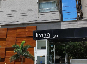 Lindo studio na área central de Poços