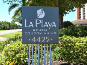 LaPlaya 202E Catch the gentle Gulf breezes on your private balcony beneath the swaying palms
