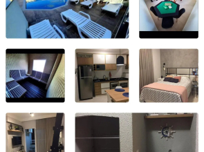Apartamento novíssimo a 3 quadras da praia, com piscina, sala de jogos, sauna e churrasqueira!