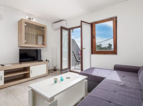 Beautiful Apartment in Baric Draga With 1 Bedrooms and Wifi