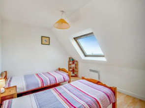 Appartement de 2 chambres avec vue sur la ville et jardin amenage a Arzon a 1 km de la plage