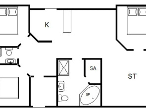 6 Person Holiday Home in Tarm