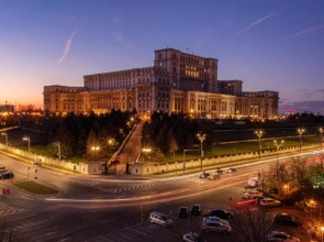 Views of Palace of the Parliament 3BR Safari Design